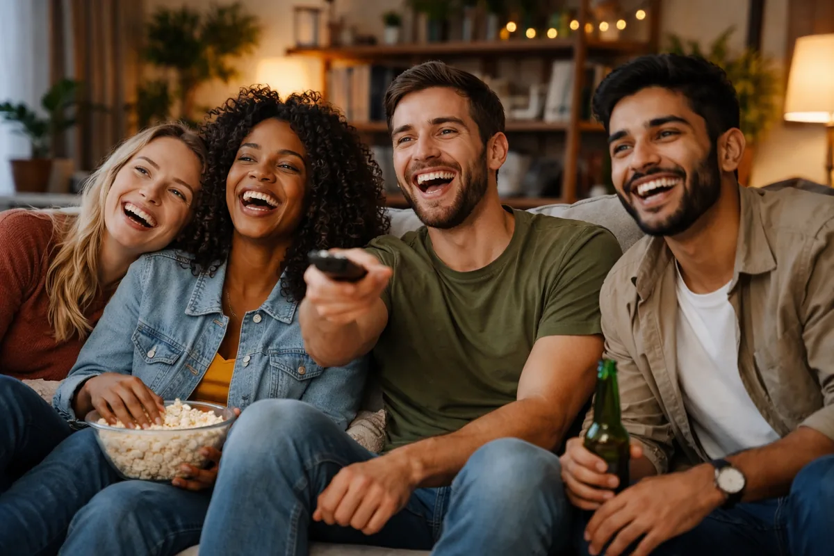 Les relations amicales dans les séries télévisées