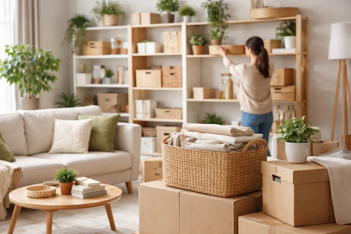Comment optimiser le rangement dans un espace de vie après un déménagement