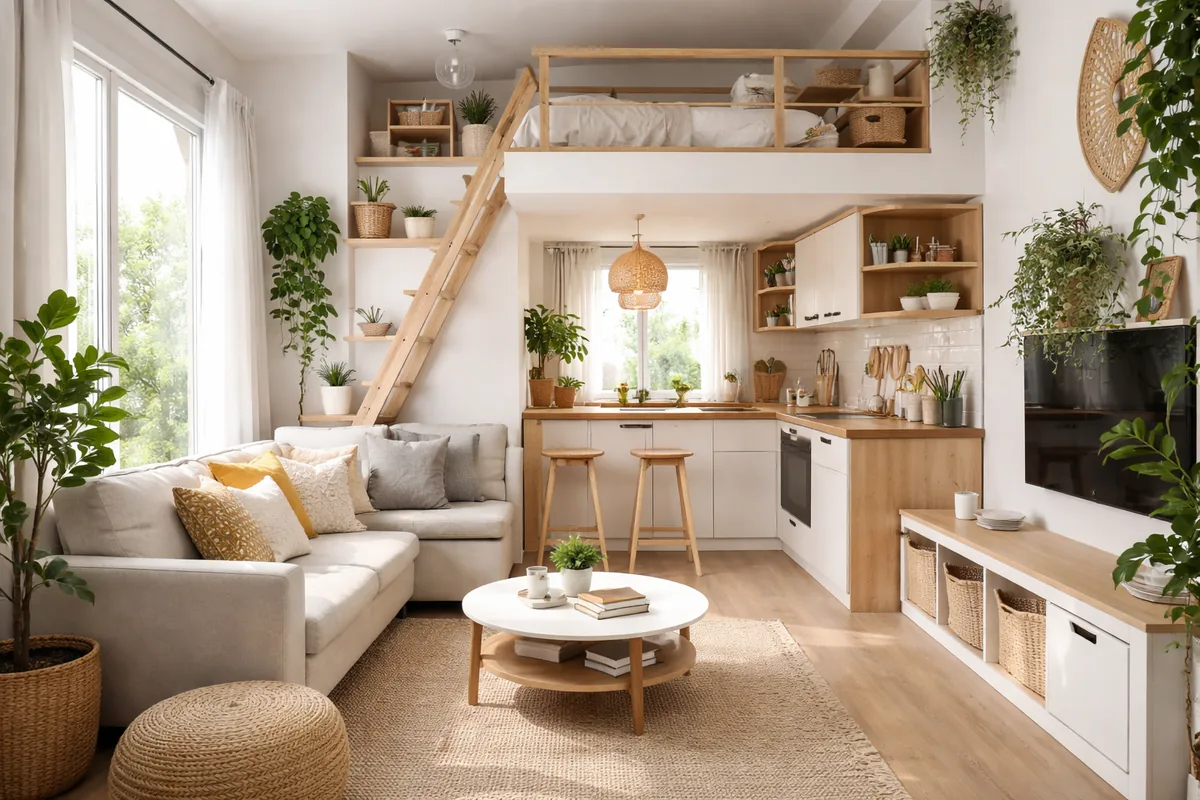 Les astuces pour optimiser l'espace dans une petite maison