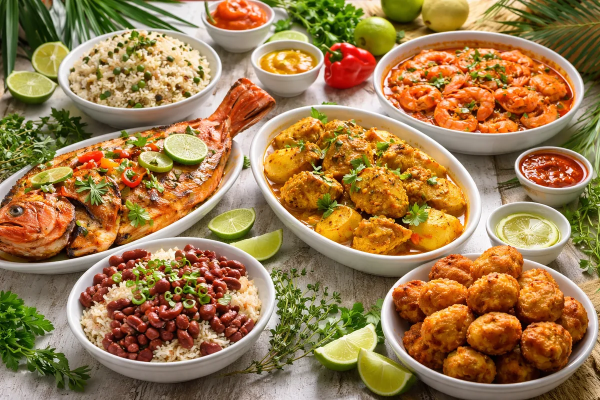 Quels sont les plats typiques de la gastronomie créole aux Antilles ?